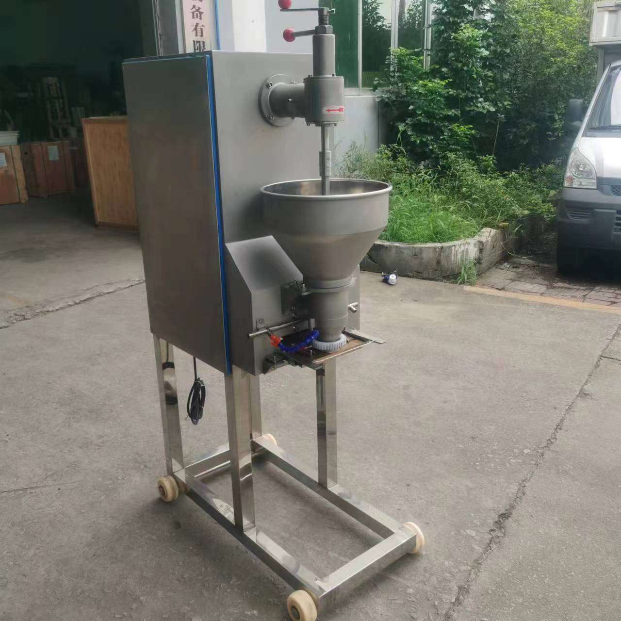 全自动潮汕鱼丸子牛肉丸子成型机 升级款肉丸子机 鱼丸子全套设备