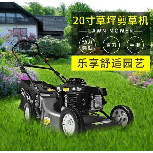 中绿 汽油动力GXV160发动机20寸四冲程草坪机 修剪机械ZGL500SH