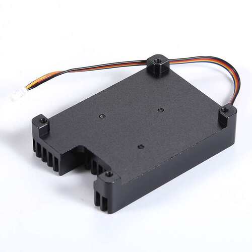树莓派CM5专用铝合金散热器带风扇一体式4线接口PWM可调速5V 3007