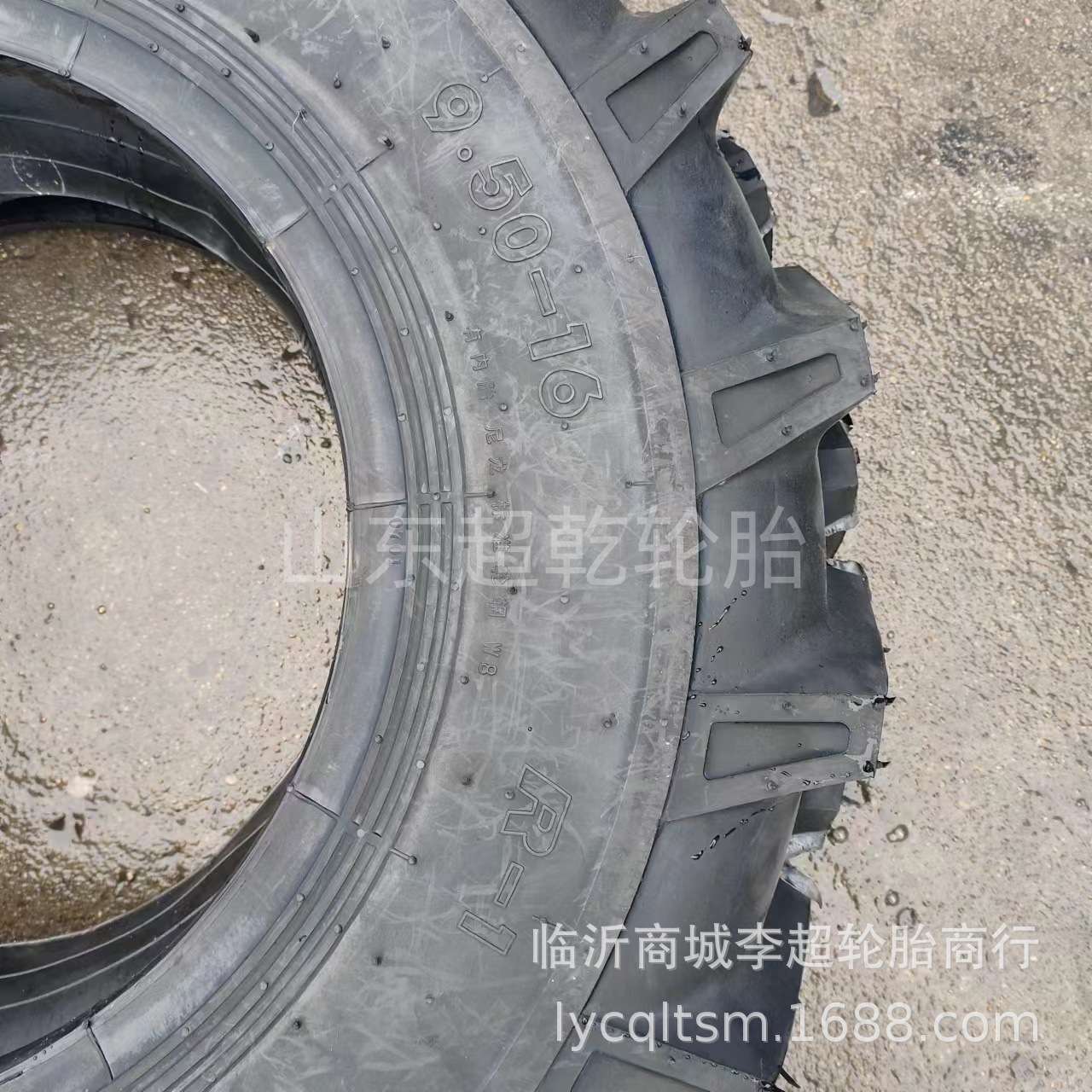 徐州徐轮甲字轮胎9.50-16农业胎9.5-16农用拖拉机轮胎人字花纹