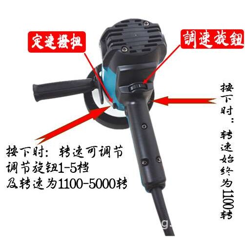 赣星5080A高速抛光机打蜡封釉镀膜汽车抛光