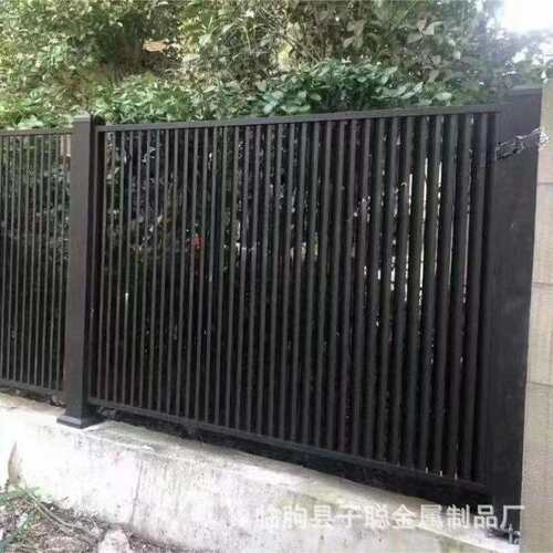 简约新中式铝艺护栏小区别墅铝合金围栏可定 制铝艺栅栏阳台围栏