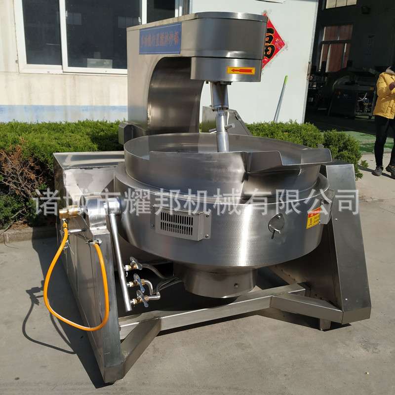 全自动电加热行星搅拌炒锅 工业电炒锅 商用连锁快餐店油面筋炒锅