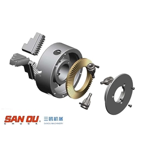 三鸥 三欧Ssanou SHANOU  K11 125 三爪自定心卡盘 高精度