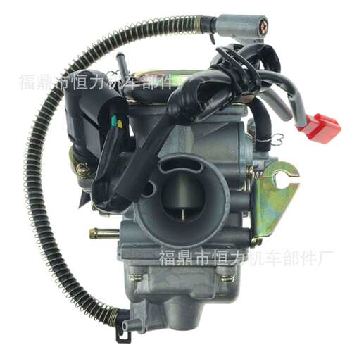 GY6 125豪迈125 PD24J 125cc-150cc 四冲程踏板车带放油器化油器