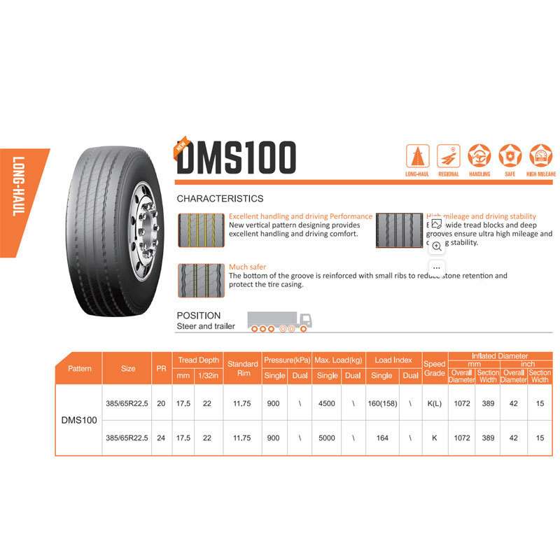 双星轮胎385/65R22.5真空汽车轮胎DMS100花纹全钢商用车胎耐磨