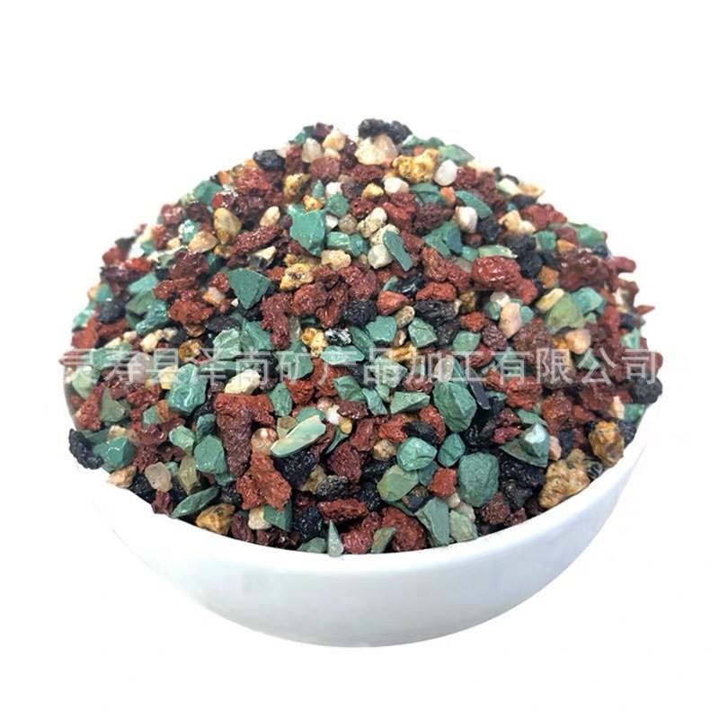供应园艺多肉植物铺面石七合一颗粒土I营养土 彩虹石 量大价优
