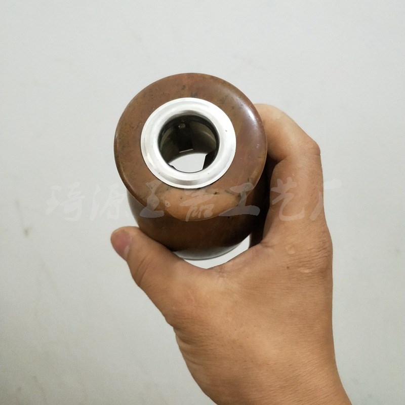 红砭石摆件红砭石刮S痧板梳子玉器