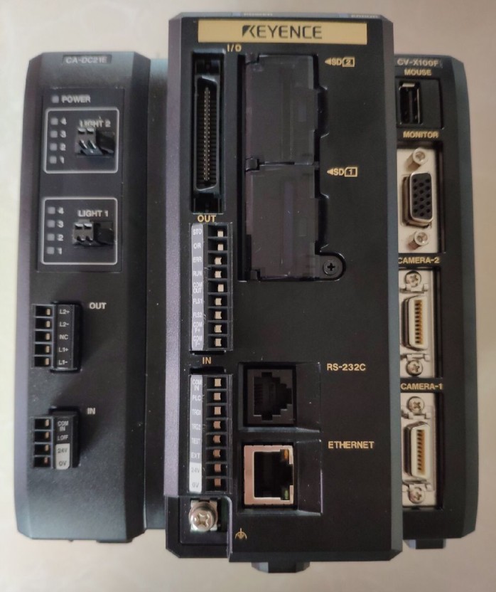基恩士CV-X100F,CV-X100E视觉系统控制器配件齐全可整套