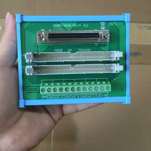 研华SCSI-68至2 IDC-50转换器DIN导轨支架ADAM-3968/50端子台