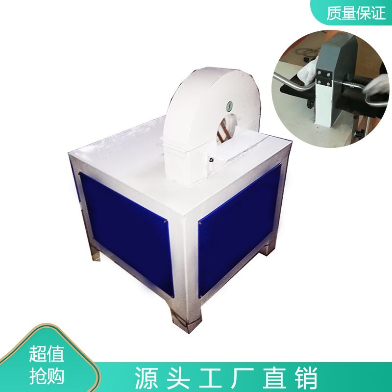 不锈钢弯管抛光i机立式椭圆扁管表面砂光机金属外圆圆管拉丝除锈