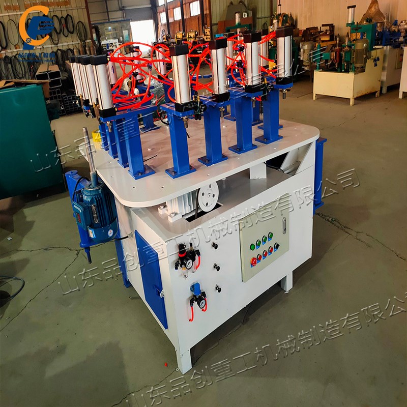 转盘仿形铣工具j 实木家具凹凸槽制作设备 八工位四轴铣圆头机
