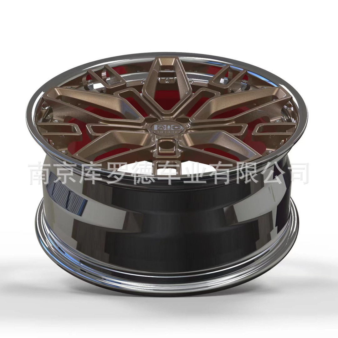 中国重庆锻造铝合金车轮 锻造铝合金轮毂  改装个性化轮毂 轿车车