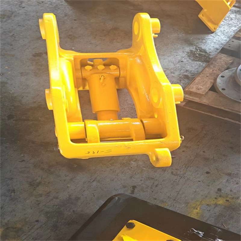钩机快速连接器挖斗快换破碎锤机械快接 360°液压旋转快接接头