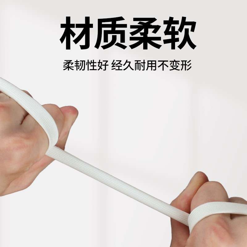 耐高温绝缘套管定纹管玻璃纤维软管防火阻燃黄腊管电线隔热保护套