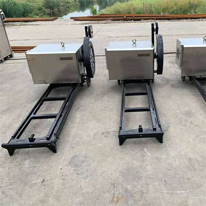 荣通供应钢筋混凝土切割建筑金刚石切割机 大理岩石22KW绳锯机