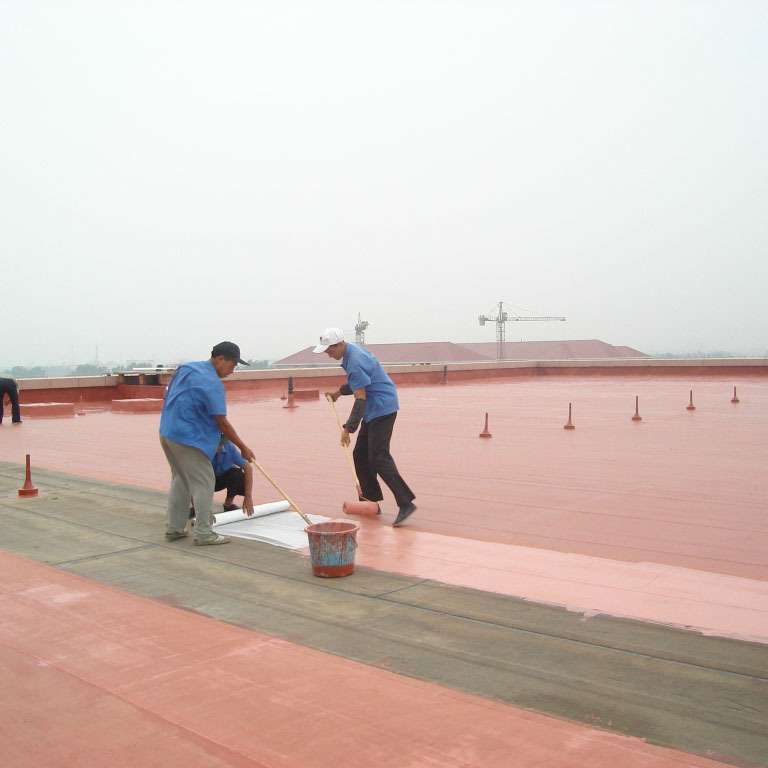 红橡胶涂料彩钢瓦水泥屋顶外露型防渗防雨通用屋面防水材料防漏
