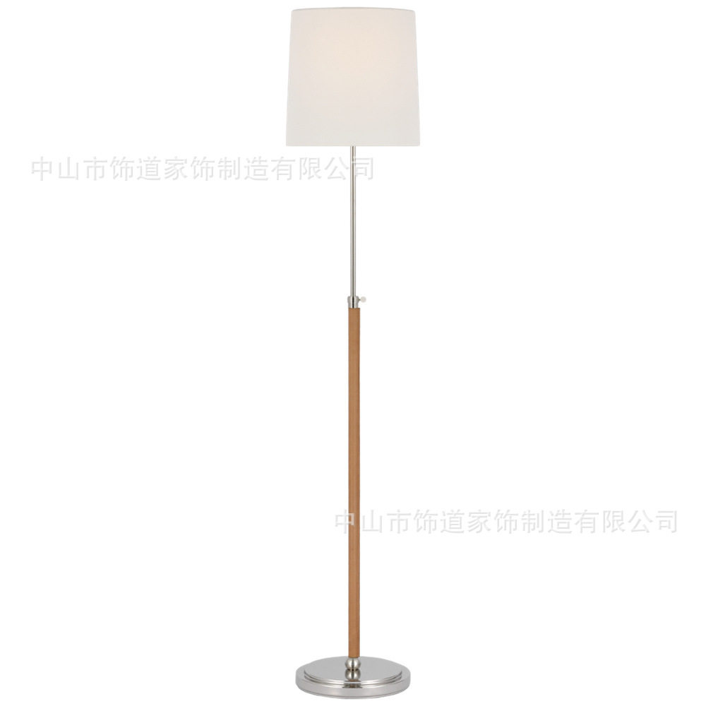美式全铜布罩新款落地灯