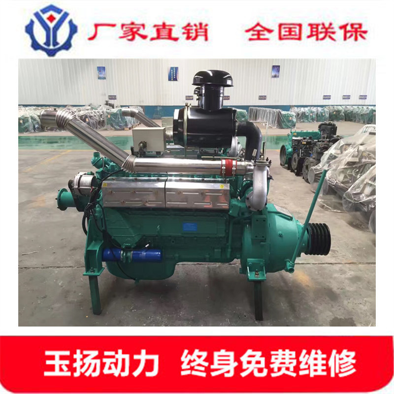 池州R6113ZLP六缸柴油机 潍坊170kw水泵机组抽沙船专用柴油发动机