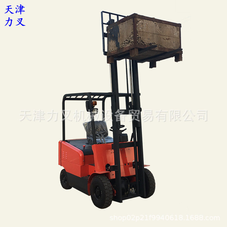 供应2吨3吨电瓶叉车座驾式电动堆高机全自动装卸铲车 液压举高机