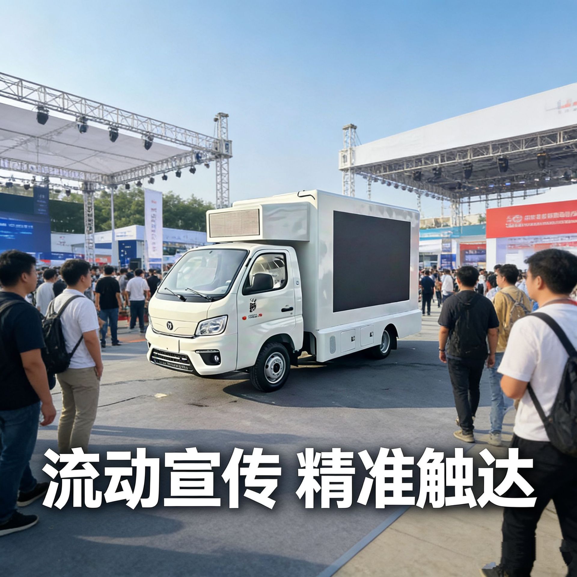 夜市宣传LED移动广告车广告车