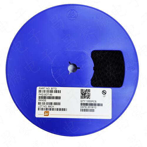 厂家直供 质量保证 2SB772 丝印B772 SOT-89 PNP晶体管 三极管