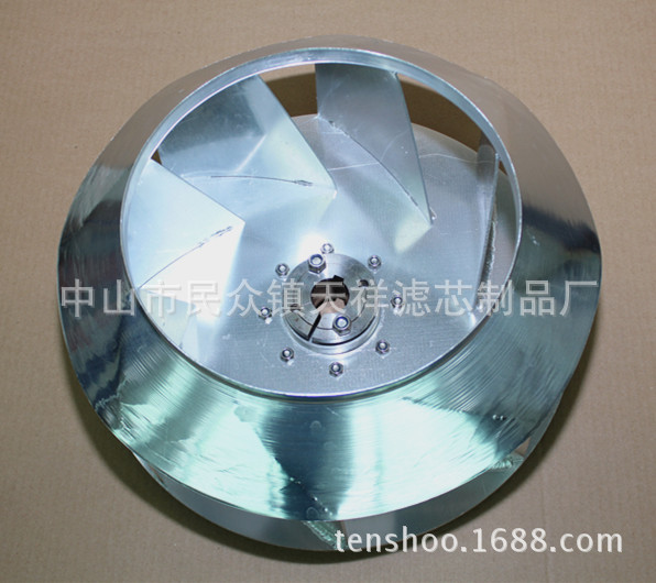 鼓风机喷涂机旋涡铝风叶批发