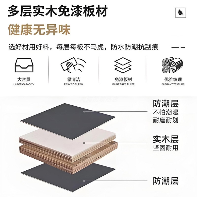 IL浴室半e墙隔断柜卫生间厕所半干区边柜侧柜窄边柜洗漱台厨房