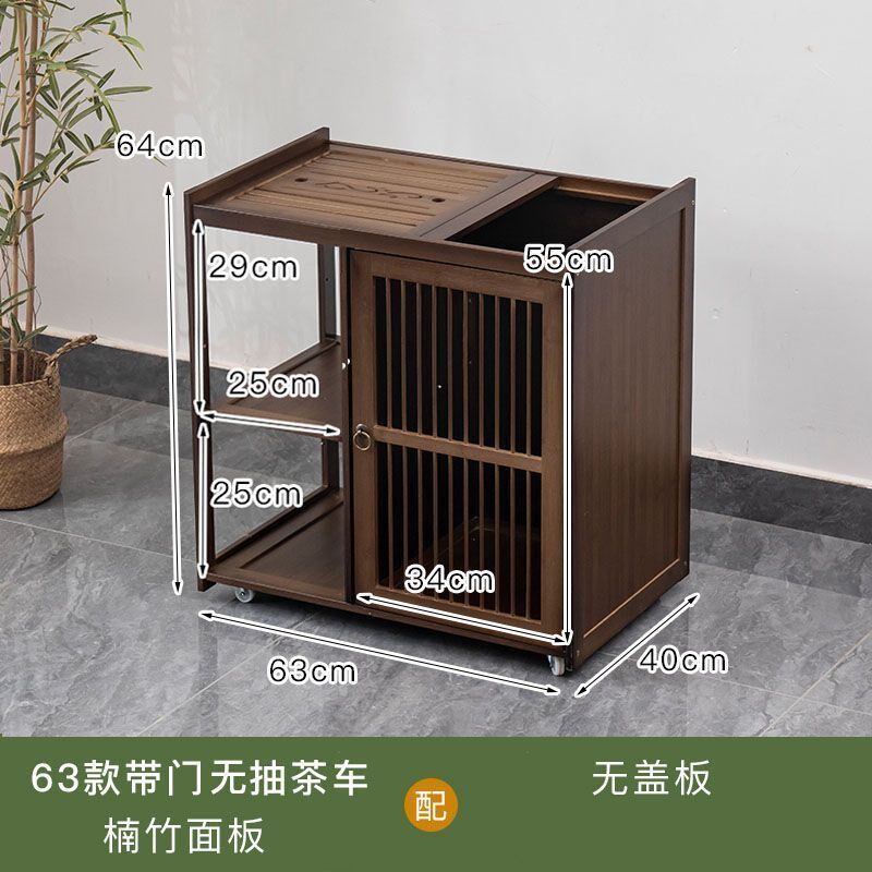 多功能可移动茶台功夫小茶桌新中式家用茶柜茶桌茶水Y柜一体小茶