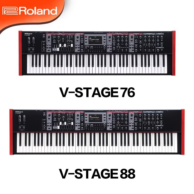 Roland罗兰V-STAGE76/88键电子合成器复古舞台电钢琴管风琴键盘