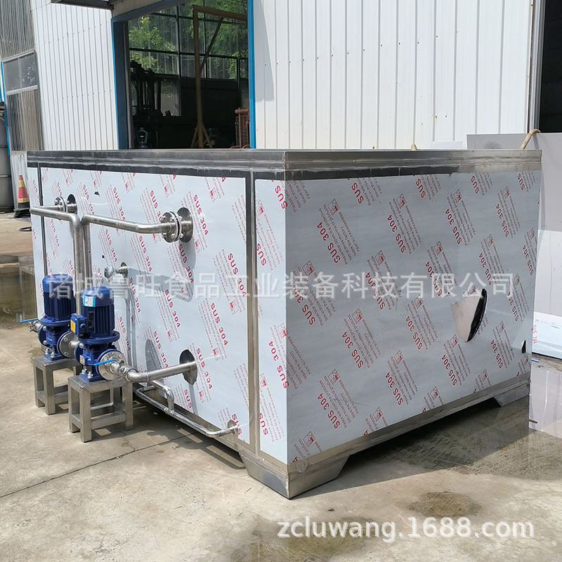 大容量方形蒸煮锅 厂家直销黏糕蒸煮设备 商用蒸汽加热蒸煮槽