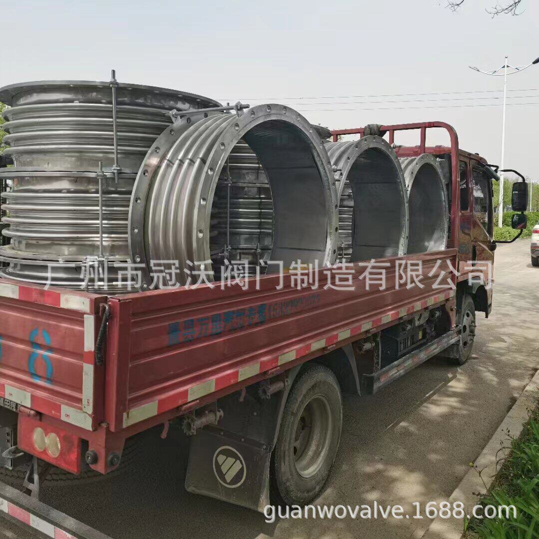 不锈钢波纹补偿器上海松江法兰蒸汽管道拉杆高压轴向内压膨胀节