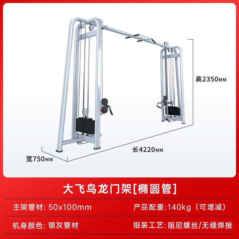 大飞鸟龙门架商用健身房专用器材全E套 多功能综合力量训练器家用