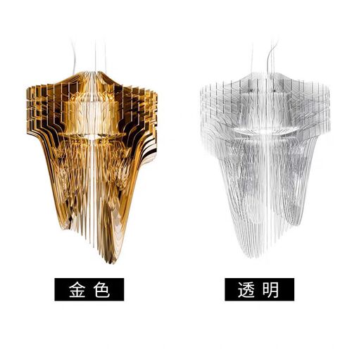 【异形】ARIA设计师展厅亚克力艺术吊灯样板房餐U厅客厅别墅楼梯