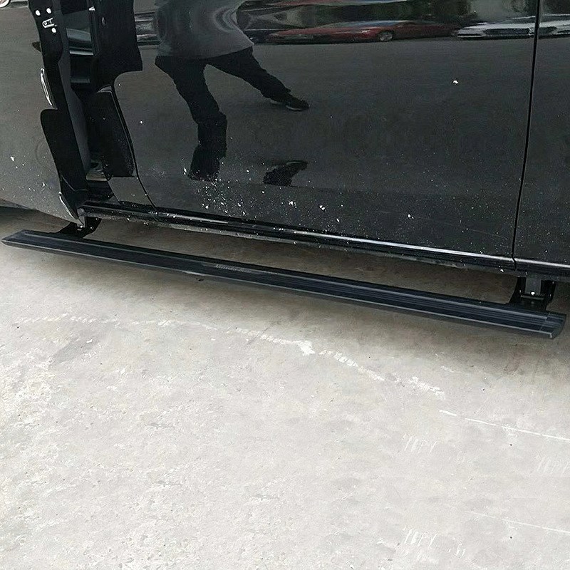 适用于奔驰威霆电动踏板r自动伸缩智能流光灯外侧脚改装饰加厚配