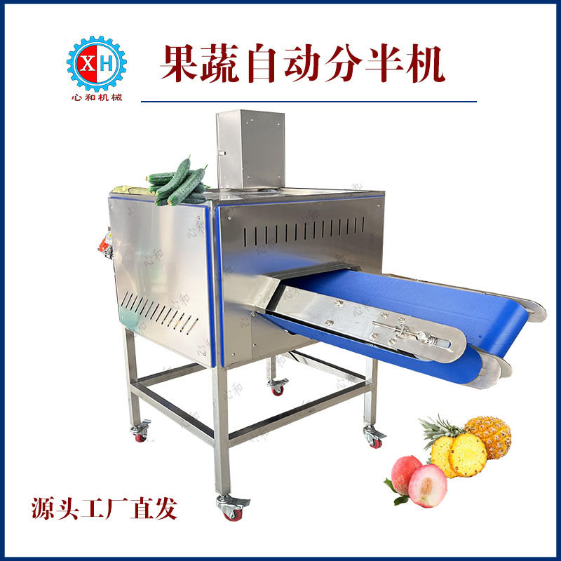 全自动番茄水果蔬菜清洗吹干分瓣