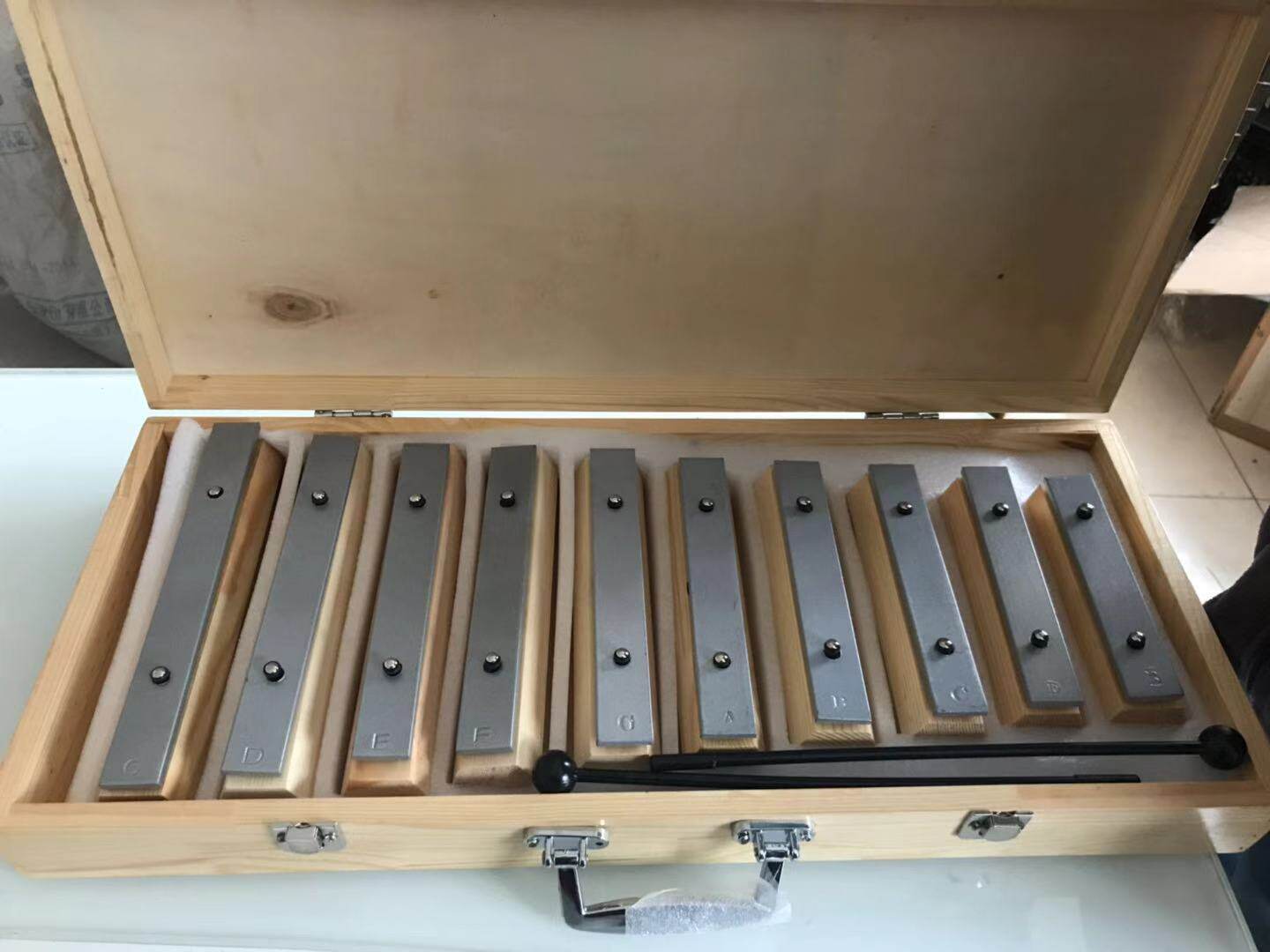 奥尔夫儿童打击乐器早教乐器儿童玩具10音音砖木盒音砖17音