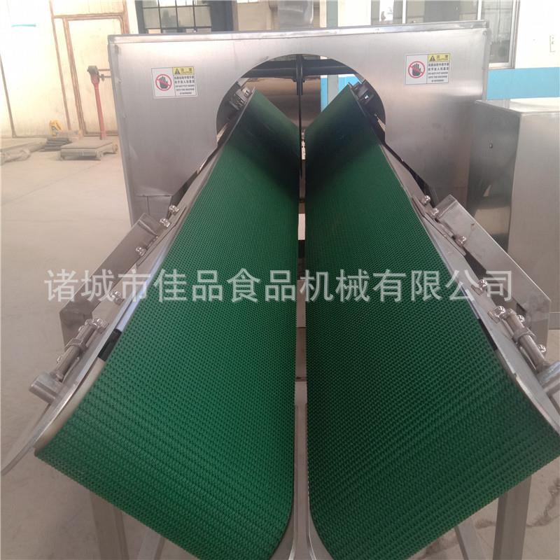全自动南瓜快速切半机器 哈密瓜切半切瓣专用机