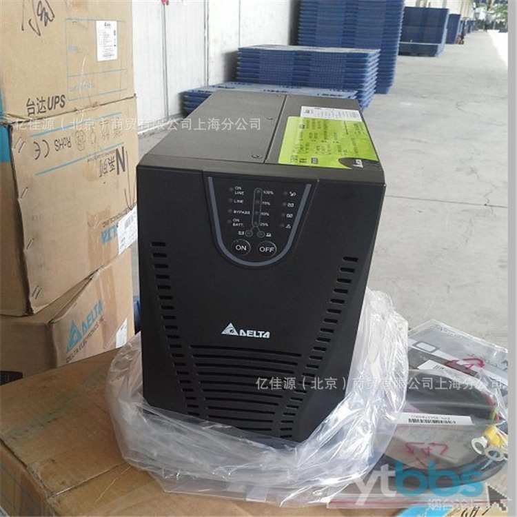 台达GES-N1K内置电池UPS不间断电源1KVA/900W稳压在线式输出220V