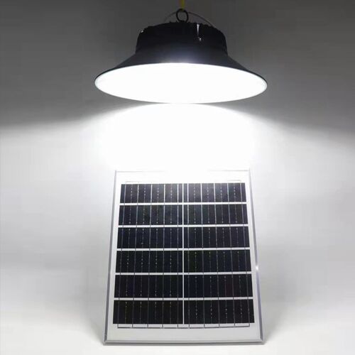 太阳能照明灯超亮款室内吊灯户外防水庭院K灯厂房仓库工矿灯自动