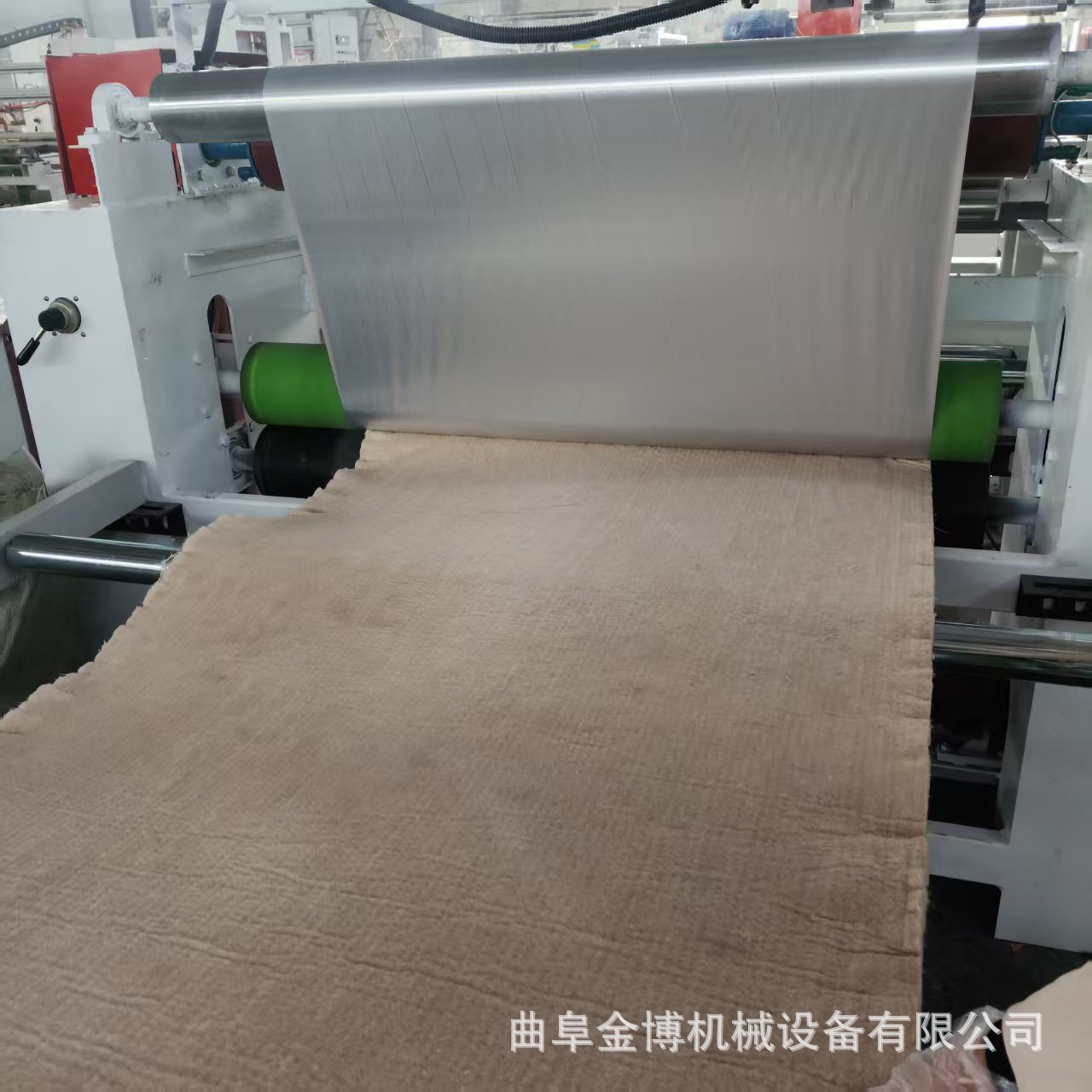 适合各种陶瓷保温棉铝箔复合机 阻燃隔热防火材料复合机设备