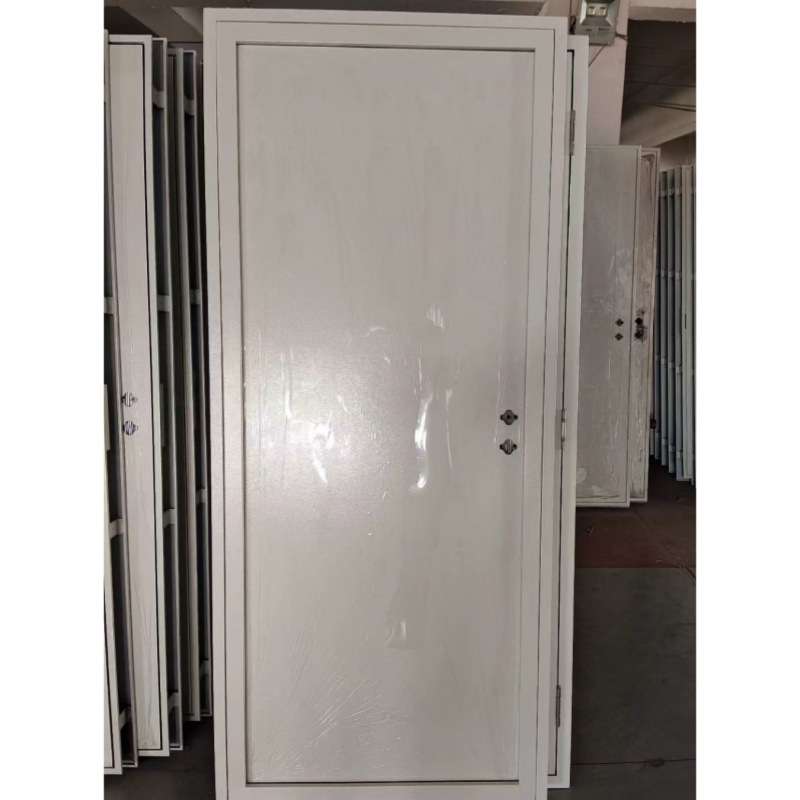 镀锌钢板箱房门,工地活动房仓库门,耐用防盗