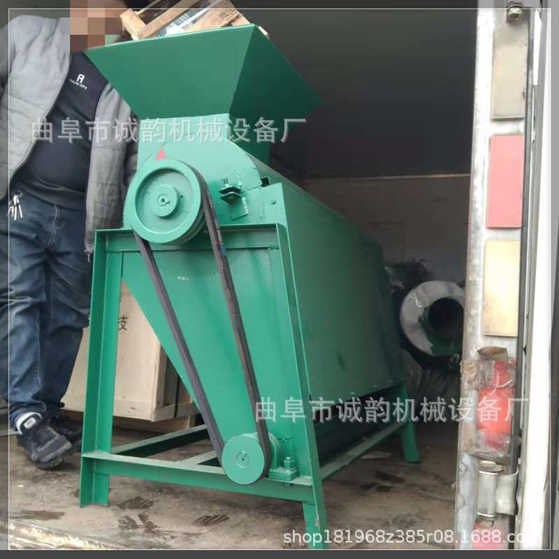 山东废菌袋分离器菌棒平菇香菇分离木耳羊肚菌菌种废菌袋分离机