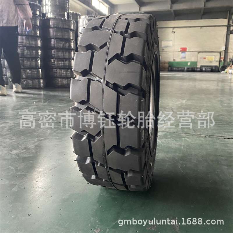 供应180/70-8(18×7-8)16×6-8电动叉车实心轮胎 工业机械轮胎