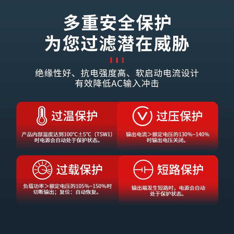 MN厂家直销MS系列1200W大功率12V变压器小体积工业开关电源24V