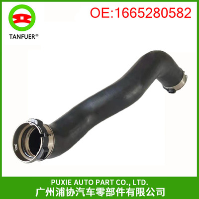 汽车增压空气软管适用于奔驰W1661665280582中压气管通气管
