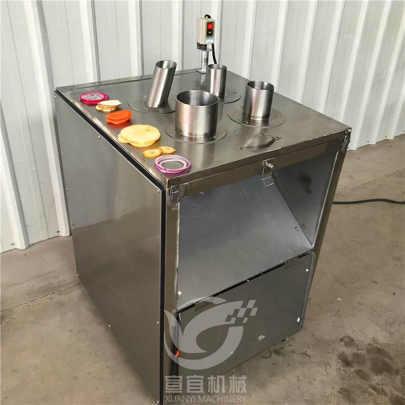 销售全自动柠h檬香蕉切片机 多功能橙子柑橘切片机厚度可调