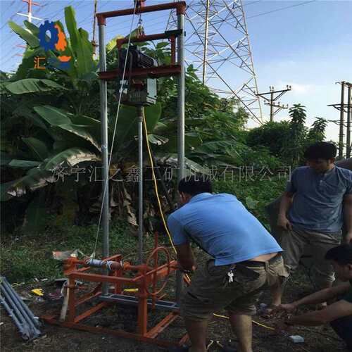 QYJ-100型汽油打井机 龙门架汽油打井机 厂家直销