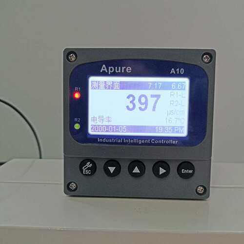 Apure电导率A10CD-A/KS1-5M-NTC工业在线电阻率控制器 电导率仪