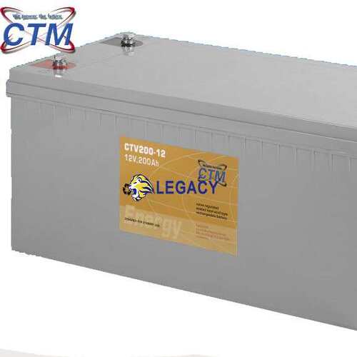 CTM蓄电池 CTV230-12 12V230AH 工业 船舶设备 安全照明 胶体电池